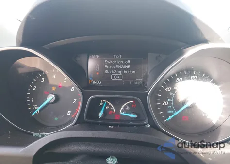 2014 Ford Escape Titanium из США, поврежденный, VIN 1FMCU0J92EUC50740